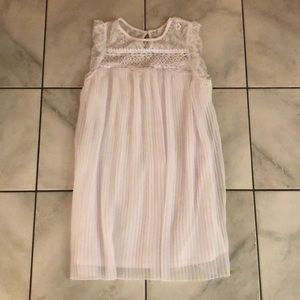 Lily Rose White Flowy Lace Dress